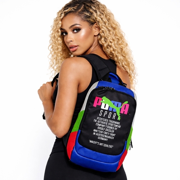 Puma Handbags - PUMA Forecast One Shoulder Compact Backpack SLING BAG